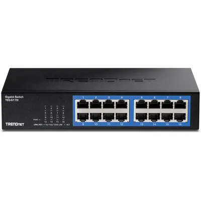 Produktbild von TRENDnet TEG-S17D, 16-Port Gigabit-Desktop-Switch