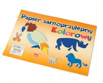Produktbild von Selbstklebender farbiger Papierausschnitt A5 8 Blatt