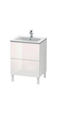 Produktbild von Waschtischunterbau L-CUBE 620x481x704mm taupe supermatt taupe supermatt