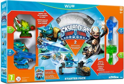 Produktbild von Skylanders Trap Team: Starter Pack (Nintendo Wii U) [UK IMPORT]