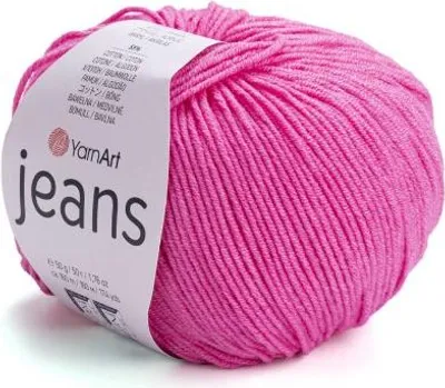Produktbild von YarnArt Jeans (50g/160M) 42 pink