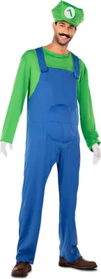 Produktbild von Super Klempner Grünes Kostüm M-L