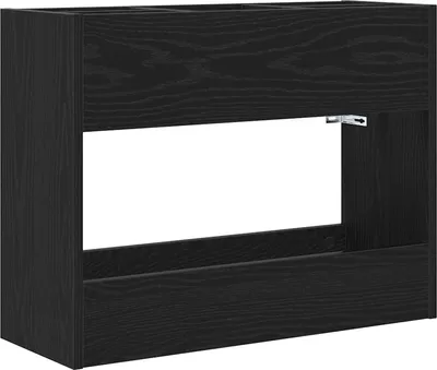 Obrázok produktu pre vidaXL Držiak slnečníka čierny dubový vzhľad 65 x 24 x 50 cm