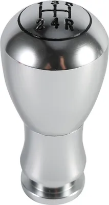Produktbild von Universal 5 -Geschwindigkeitsauto -Automatikhandbuch / automatischer Innenrad -Schalthebel Hebelknopf Silber