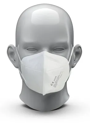 Image de Masque de protection respiratoire "CareAir" FFP2 NR, set de 10 pièces, blanc Blanc