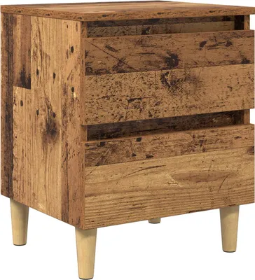 Obrázek produktu pro vidaXL Noční stolek z regenerovaného dřeva 40 x 35 x 50 cm materiál na bázi dřeva