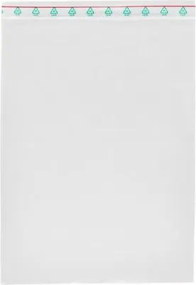 Produktbild von FSY Druckverschlussbeutel 80 x 60 mm, transparent, Druckverschluss