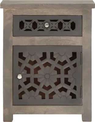 Produktbild von vidaXL Nachttisch 40×30×50 cm Mango Massivholz