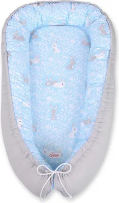 Obrázek produktu pro Babybo, kokon, bezpečný a nastavitelný - dvojité hedvábí, prvotřídní bavlna, Bobono