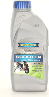 Produktbild von RAVENOL SCOOTER 2-Takt vollsynthetisches Motoröl Öl 1L 1Liter API TD Vespa Kymco