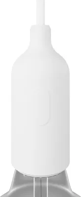 Image de Kit Creative-Cables pour douille E27 en silicone avec interrupteur et serre-câble dissimulés - Blanc