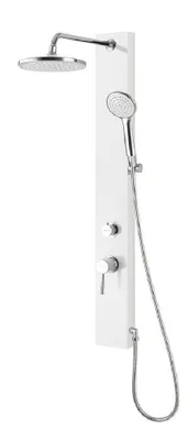 Produktbild von Aqualine FIGA Duschpaneel 125x1050mm, Weiß