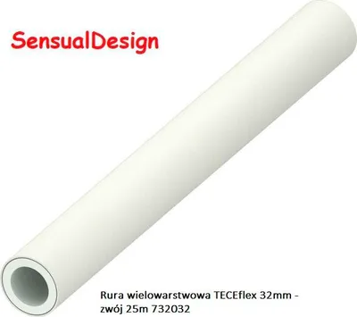 Productafbeelding van TECEflex samengevoegd buis PE-Xc/Al/PE-RT, diameter 32, rol van 25 meter