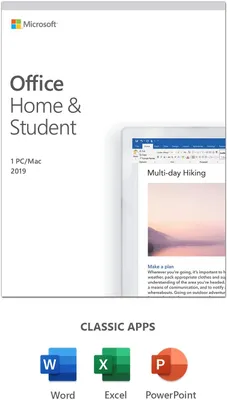 Produktbild von Microsoft Office 2019 Home & Student 1 Lizenz(en) Mehrsprachig