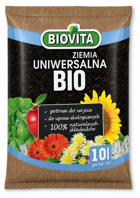 Produktbild von BirnePower Universalerde (10L) Organische Blumenerde für Gemüse Blumen und Obst mit 6 Monate Langzeitdünger Biovita Erde 100% Natur, KI-generiertes Bild