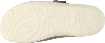 Produktbild von Fly Flot Damen Pantoffel Hausschuh Filz Blumenapplikation Clog 320140, Größe:42 EU, Farbe:Braun