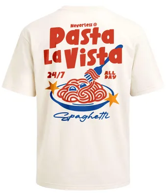 Produktbild von Herren T-Shirt - Pasta la Vista - Oversized Relaxed Fit Sommer Fashion Streetstyle Neverless®