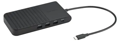 Zdjęcie produktu dla Stacja dokująca USB-C (hub 9-w-1): Triple 4K@60Hz, Single 8K@30Hz, Ethernet, zasilanie PD 85W