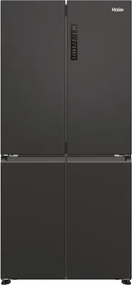 Produktbild von Haier Cube 83 Serie 3 HCR3818ENPT Side-by-Side Kühlkombination Freistehend 467 l E Anthrazit