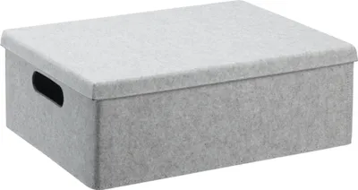 Produktbild von NHG Aufbewahrungsbox VEGA FELT STORAGE Filz M hellgrau meliert