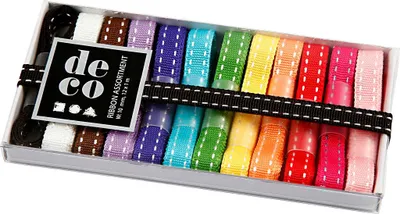Image de Creativ Company Lint Collection Color Stripes, 13pcs.