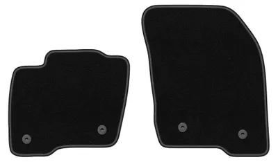 Immagine prodotto di Tappetini anteriori in moquette per Ford Edge MK2 2014- (SUV) – 2 pezzi, neri, su misura – Wielganizator BASIC