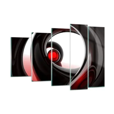 Produktbild von Bilder auf glas - Abstraktion Komposition Glaskugeln - 150x100cm - Glasbilder - Wandbilder - Kunstdruck - Wanddekoration aus Glas - Glas Bilder - Wandbild auf Glas - GEG150x100-0315