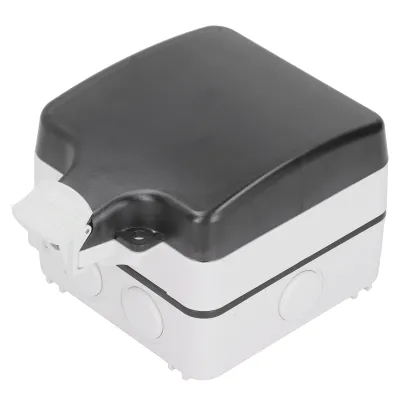 Obrázek produktu pro Venkovní vodotěsná zásuvka, venkovní zásuvka, vodotěsná zásuvka, vodotěsná zásuvka IP66, venkovní ochrana zásuvky, elektrická krabice