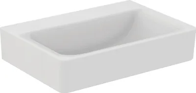 Produktbild von Ideal Standard IDS Waschtisch CONNECT CUBE o HL und Überlauf 650mm weiß