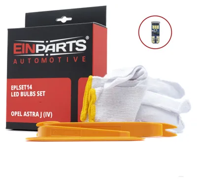 Zdjęcie produktu dla Einparts Automotive Zestaw Led Do Opel Astra J 2009 2010 2011 2012 2013