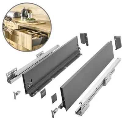 Productafbeelding van Ladesysteem met Soft-Close en Volledige Uittrekbaarheid - 500 mm Breed