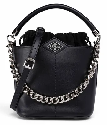 Image de REPLAY sac à main sac à épaule bandoulière Handbag Black noir