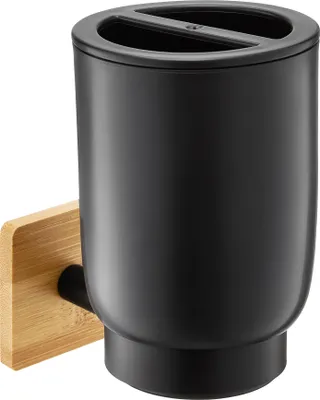 Obrázok produktu pre Držiak na zubnú kefku pohár na zubnú kefku pohár na zubnú kefku SCANDIC závesný 7x11x15 cm Jotta