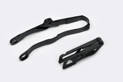 Produktbild von UFO Kettenführung & Kettenschleifer Set Schwarz Kawasaki KXF 250/450 '21-'25