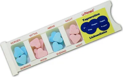 Immagine prodotto di Scatola di compresse Love elixir con gomme alla frutta Articolo scherzoso 25g