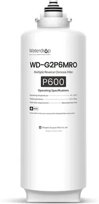 RO-Filter für G2P600, 2 Jahre Lebensdauer, 12.491 l, einfacher Wechsel