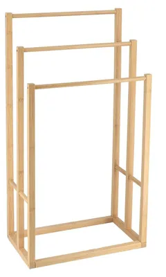 Produktbild von Handtuchhalter bambus 3 stangen - bambus - Tendance