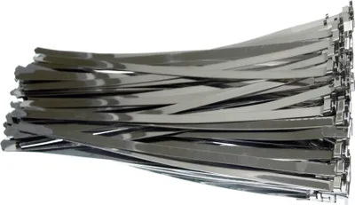 Produktbild von 100 x Vorgefertigte Edelstahl 304SS Schlauchbandschelle Edelstahlschellen L360mm