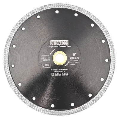 Productafbeelding van Diamantzaagblad 230 mm, type Mesh Turbo, voor het zagen van tegels, marmer, keramiek en graniet