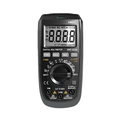 Produktbild von ZELURXX Mini Digitalmultimeter, 600V, 10A, Automatische Bereichswahl, Tragbares Messgerät