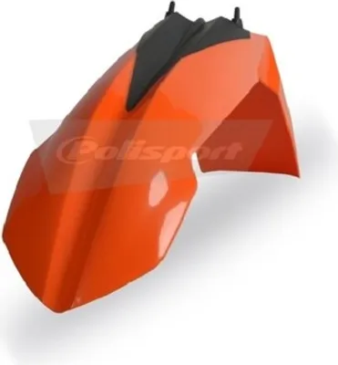 Produktbild von POLISPORT Kotflügel vorn Orange passend für KTM