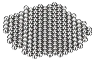 200 Stück 6 mm G100 Edelstahlkugeln, Präzisionskugeln für Lager & Mischen