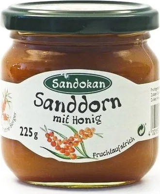 Produktbild von Sanddornfruchtaufstrich mit Honig (225 g)