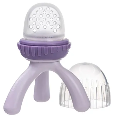 Immagine prodotto di Succhietto B.BOX, succhietto per bambini con supporto - succhietto, pappa 5 mesi + silicone alimentare, sicuro per frutta verdura peonia