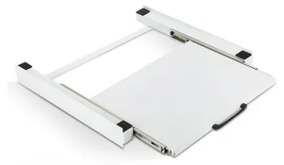 Immagine prodotto di Telaio di collegamento Aopunly con ripiano 60X54 cm Telaio intermedio per lavatrice asciugatrice incl. cinghia di fissaggio