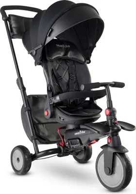 Image de Tricycle pliant smarTrike 7 en 1 et Buggy STR7- Noir urbain