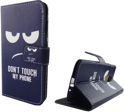 Produktbild von Handyhülle Tasche für Handy ZTE Axon 7 Mini Dont Touch my Phone
