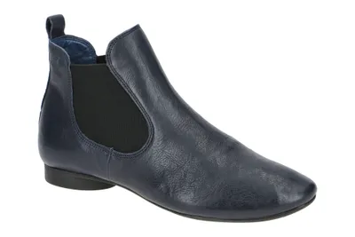 Produktbild von Think GUAD Damen Stiefeletten - elegante Stiefelette blau Elegant NEU