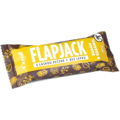 Obrázek produktu pro Tyčinka Cerea Flapjack 60g - 1 kus, bezlepkové, babán a karamel