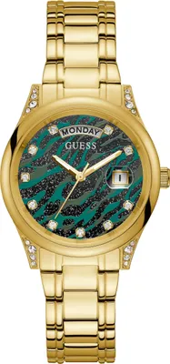 Produktbild von Guess Damen Armbanduhr Quarzuhr AURA GW0047L3